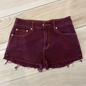 Maroon Shorts